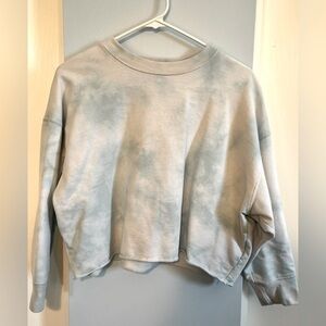 EXPRESS cropped cotton pullover size small